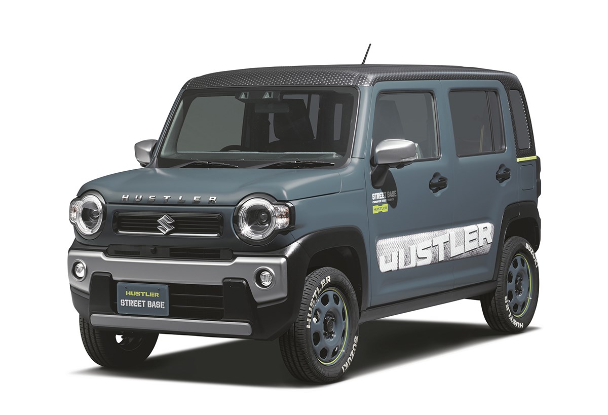 スズキ 新型ハスラーベースのモデルなど 遊び心に溢れたカスタマイズカーを東京オートサロンで発表 Carview 自動車情報サイト 新車 中古車 Carview