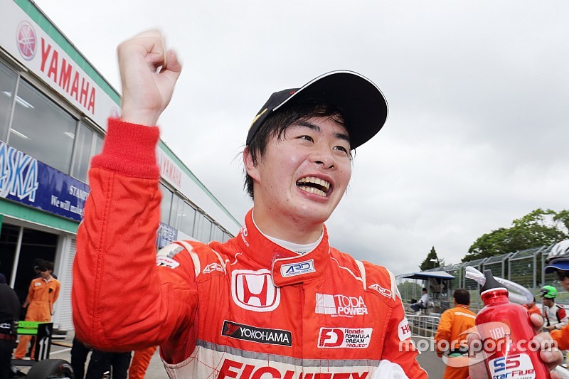 このレースしかないと思った 大湯都史樹 スタート リスタート決めf3初優勝 全日本f3第10戦 Motorsport Com 日本版 自動車情報サイト 新車 中古車 Carview