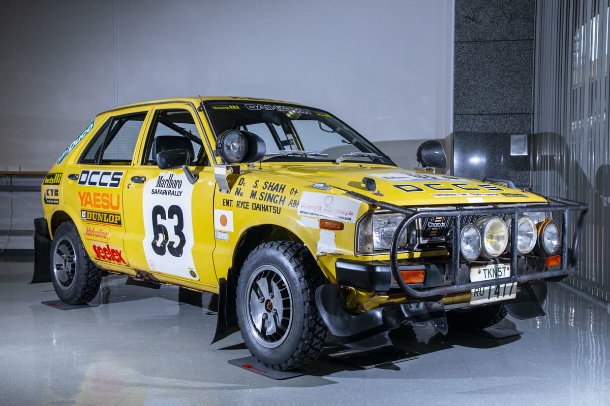 シャレードのサファリラリー挑戦車が証明 ダイハツは今昔も Light You Up でコンパクトカー作りをリード Auto Messe Web 自動車情報サイト 新車 中古車 Carview