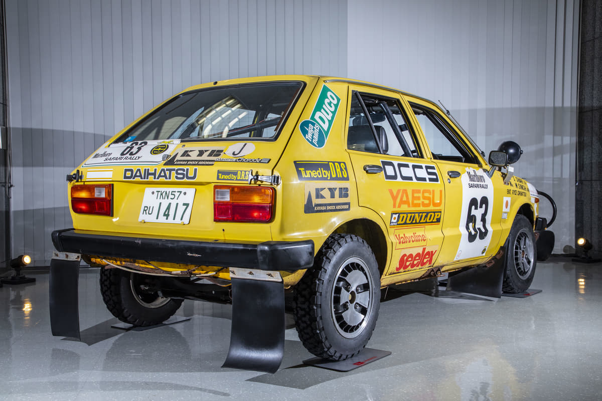 シャレードのサファリラリー挑戦車が証明 ダイハツは今昔も Light You Up でコンパクトカー作りをリード Auto Messe Web 自動車情報サイト 新車 中古車 Carview