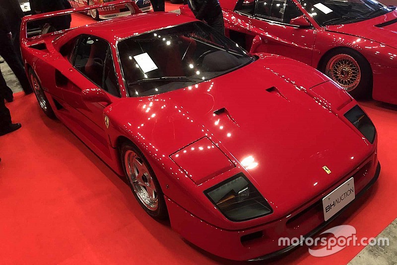 フェラーリF40、東京オートサロンのオークションで1億2100万円で落札