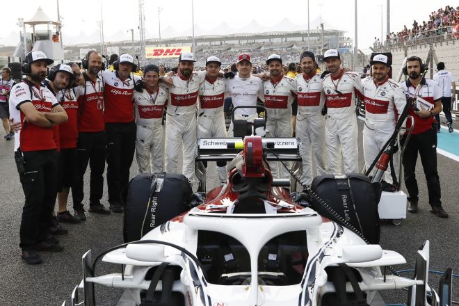 ルクレール、ザウバーでの最後のレースで7位「素晴らしいシーズンを過ごさせてくれたチームに感謝」：F1アブダビGP日曜