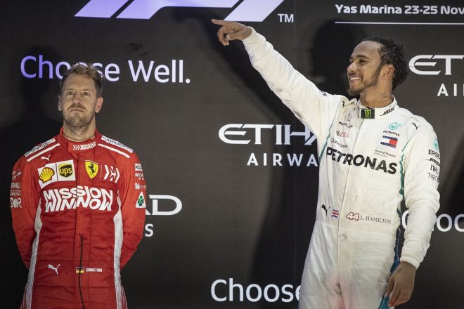 ベッテル「今シーズンの縮図のようなレース。勝てそうで勝てなかった」：F1アブダビGP日曜
