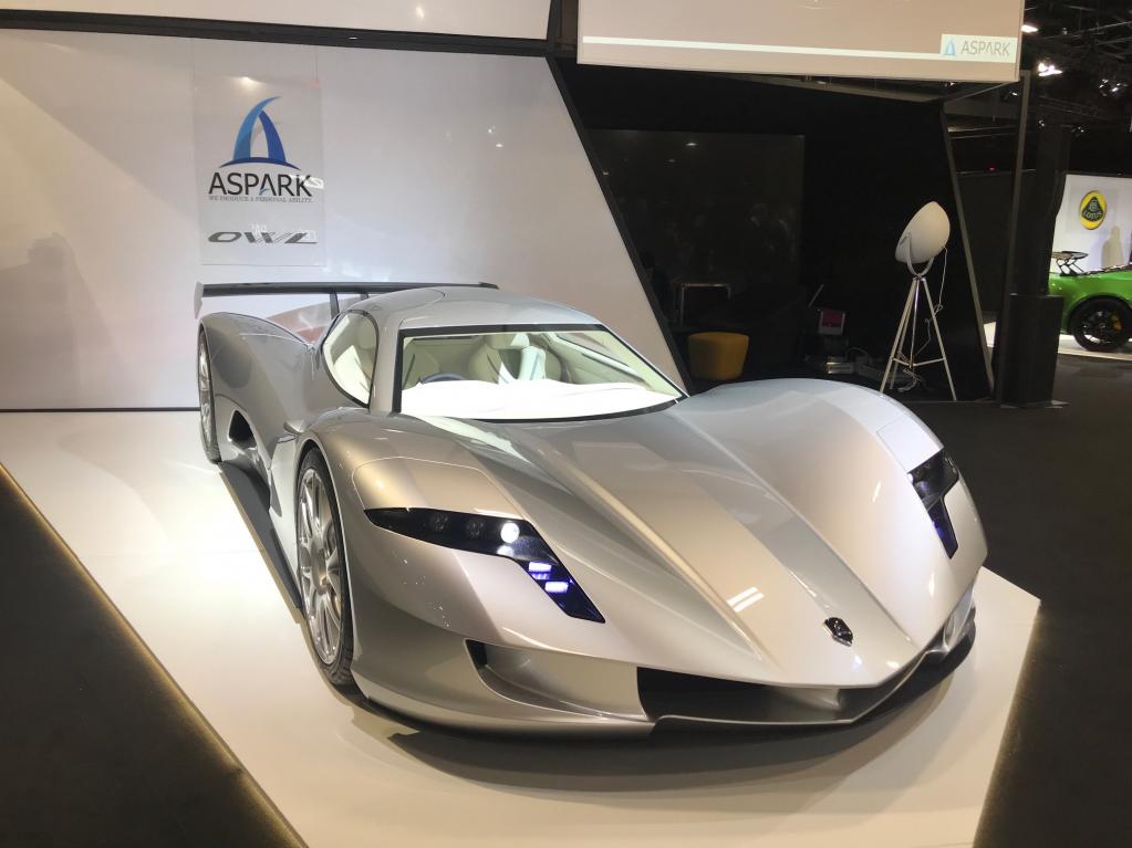 和製EVスーパーカー、アスパークOWL、0-100km/h加速は1.99秒で価格は4億円！【パリモーターショー2018速報】
