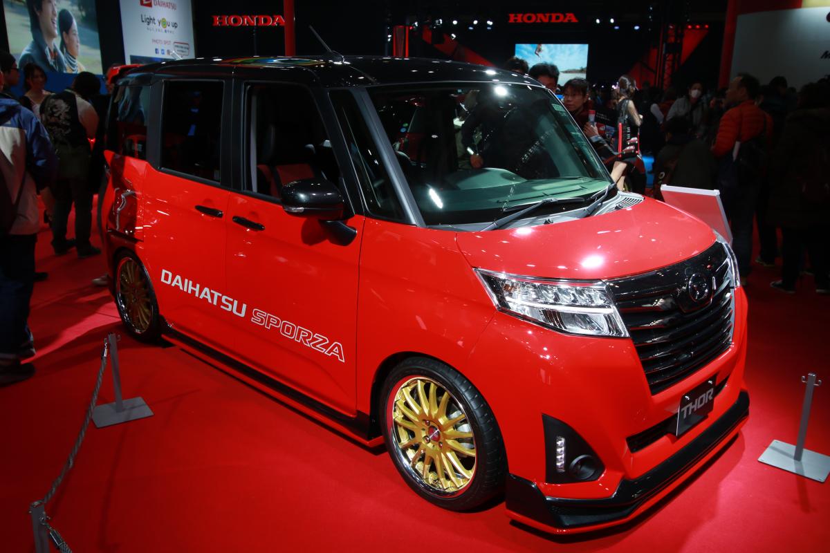 大阪オートメッセ ミライース スポルザも市販化予定 ダイハツブース小洒落たクルマに注目 Web Cartop 自動車情報サイト 新車 中古車 Carview