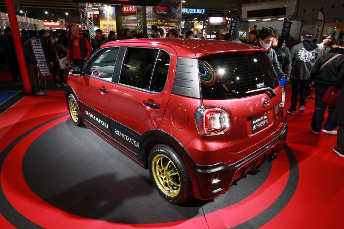 大阪オートメッセ ミライース スポルザも市販化予定 ダイハツブース小洒落たクルマに注目 Web Cartop 自動車情報サイト 新車 中古車 Carview