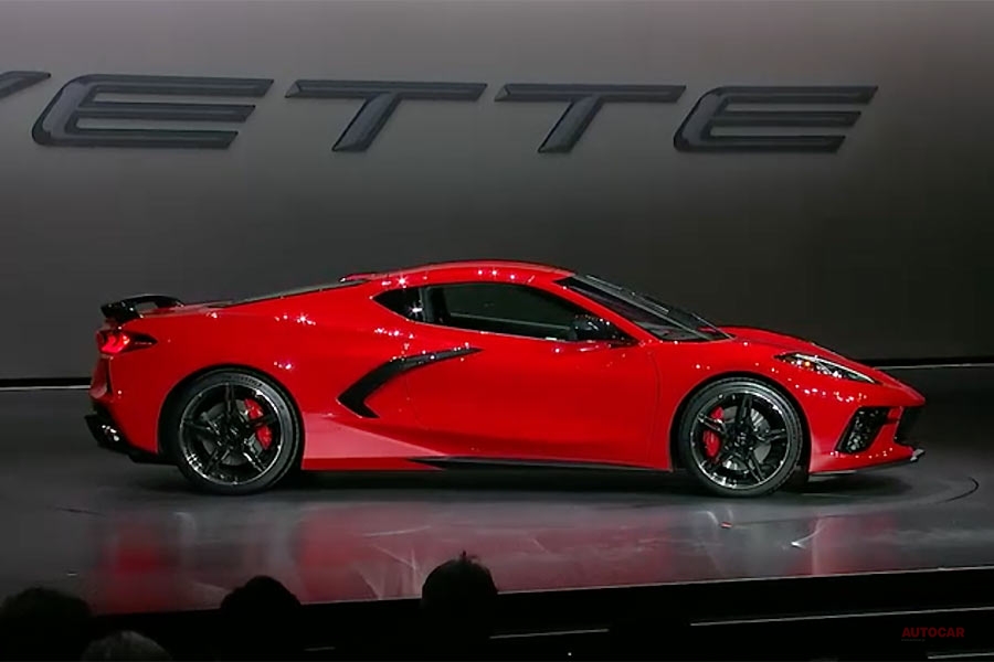 新型シボレー コルベット スティングレイ C8 発表 ミドエンジンv8 Autocar Japan 自動車情報サイト 新車 中古車 Carview