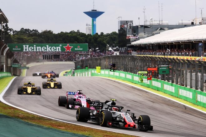 ハースがダブル入賞「ライバル、ルノーを周回遅れにできたのは最高だった」と代表：F1ブラジルGP日曜