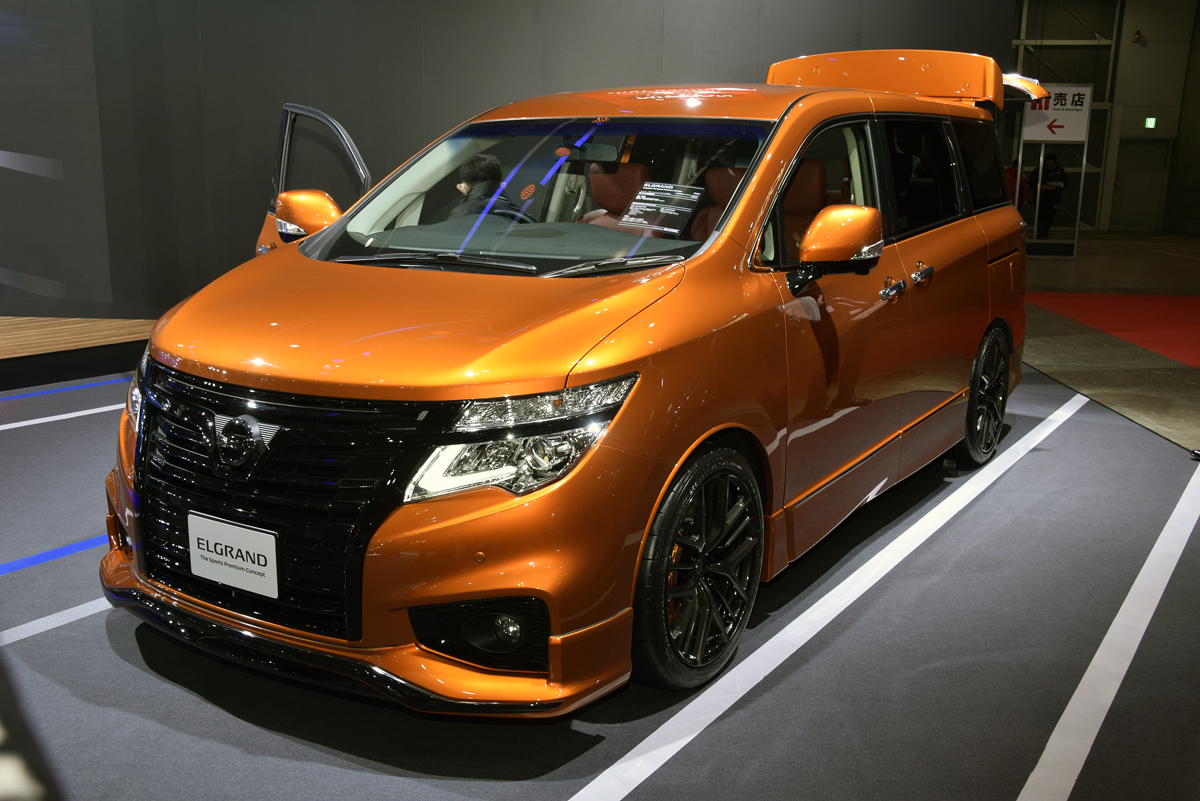 日産エルグランドがgt R仕様に スポーツテイスト満載のミニバンへ昇華 Auto Messe Web 自動車情報サイト 新車 中古車 Carview