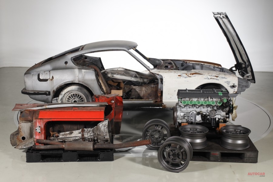 レストア前提 日産フェアレディz432 700万円まで値上げ落札 Bhオークション19 Autocar Japan 自動車情報サイト 新車 中古車 Carview