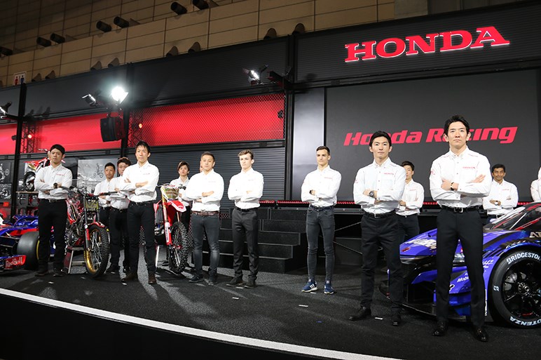 【東京オートサロン2019】ホンダが2019年シリーズにおけるモータースポーツ活動の体制を発表