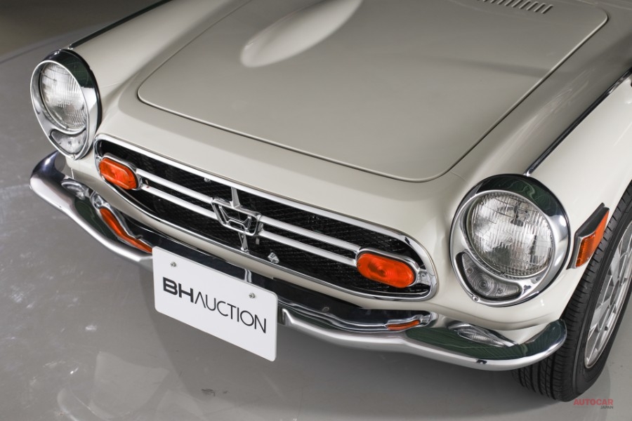 ホンダs800 2台出品 1台のみ770万円で落札 希少性が左右 Bhオークション19 Autocar Japan 自動車情報サイト 新車 中古車 Carview