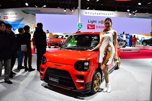 【東京オートサロン2019】ダイハツがデトマソ風はじめミラ トコットのカスタマイズ3形態を出展