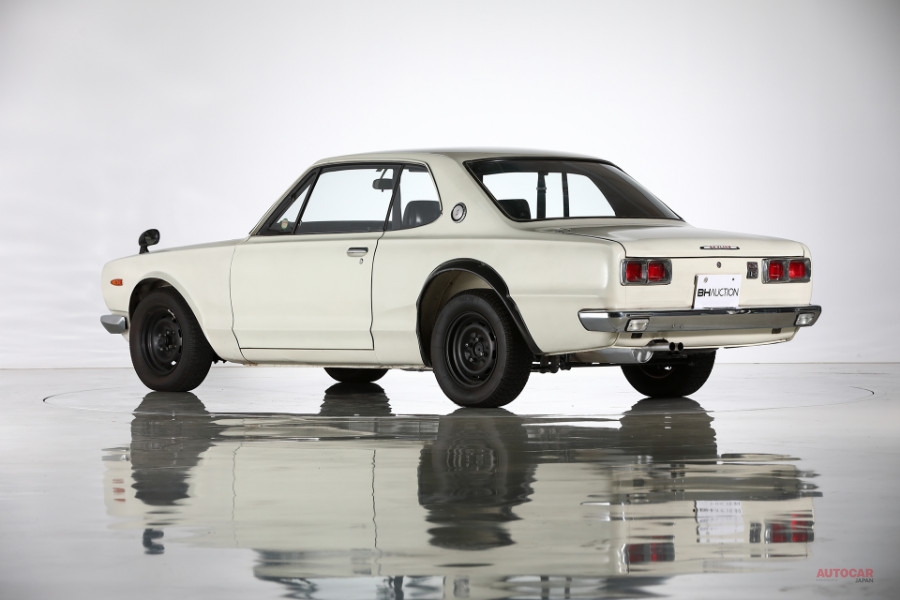 スカイライン00gt R Kpgc10 5台が出品 入札伸びず Bhオークション19 Autocar Japan 自動車情報サイト 新車 中古車 Carview
