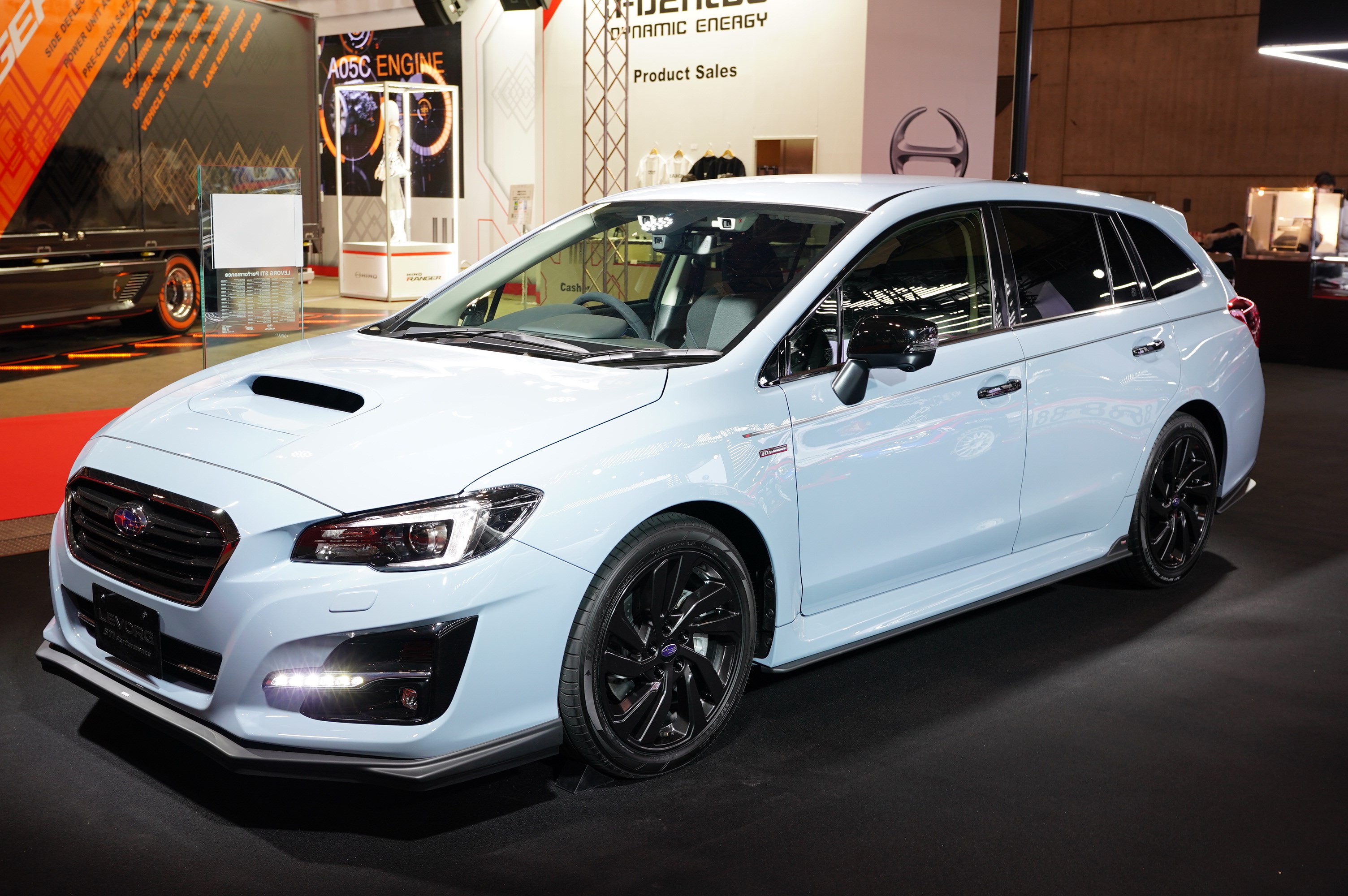 東京オートサロン19 熟成進むレヴォーグにstiパーツをてんこ盛り レヴォーグ Sti パフォーマンス Carview 自動車情報サイト 新車 中古車 Carview