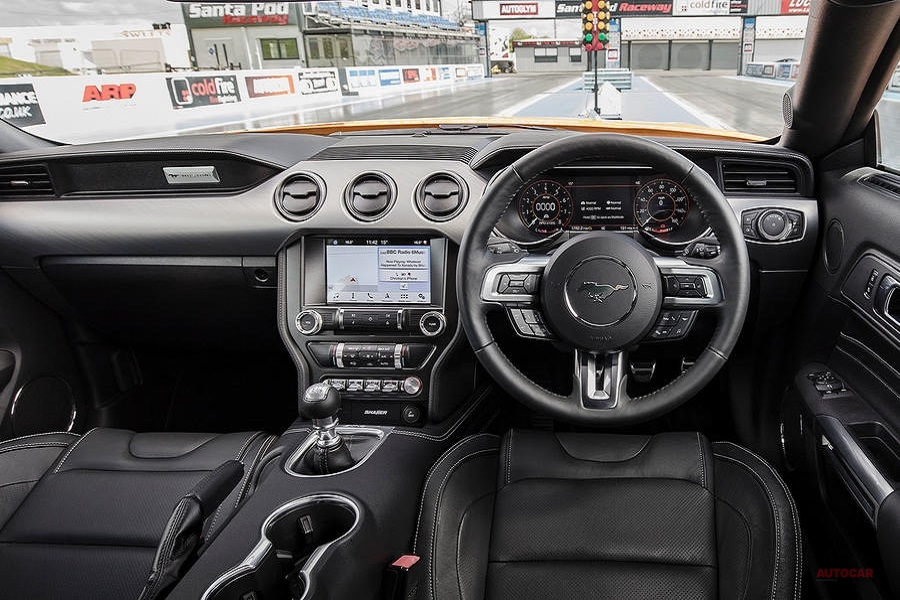 フォード マスタングgt 5 0 V8 18 英国初試乗 V8こそ魅力 デジタル化も進む Autocar Japan 自動車情報サイト 新車 中古車 Carview