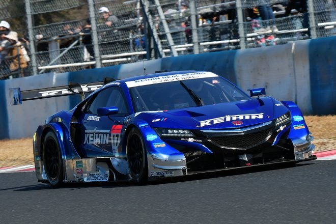 スーパーgt岡山公式テストスタート 初日午前はkeihin Nsx Gtがトップタイムに Autosport Web 自動車情報サイト 新車 中古車 Carview