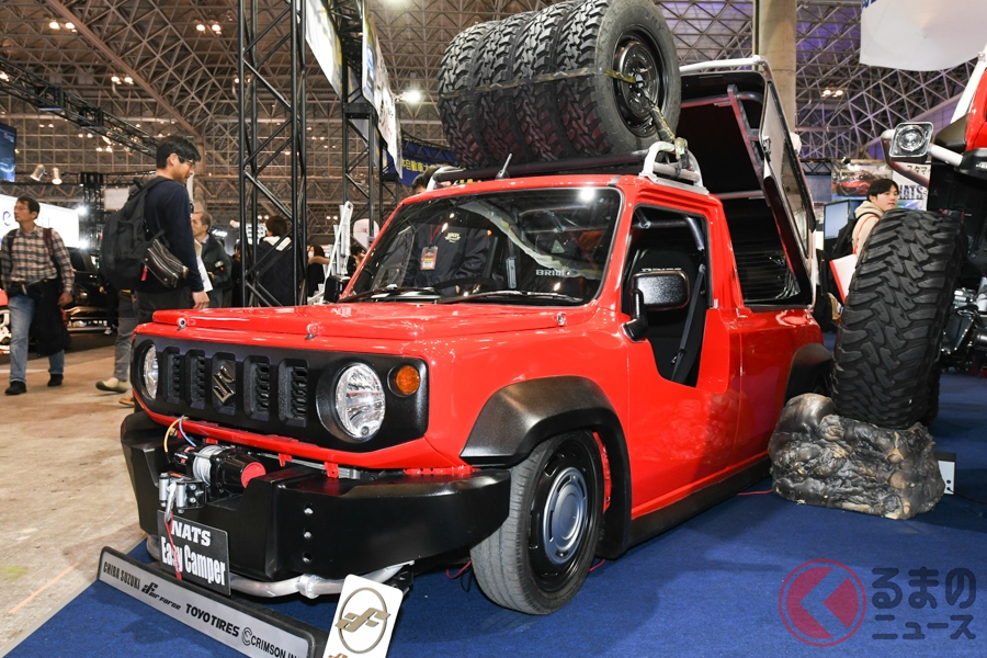 迫力満点 かたつむりジムニー なぜ登場 意外なベース車と誕生の経緯とは くるまのニュース 自動車情報サイト 新車 中古車 Carview