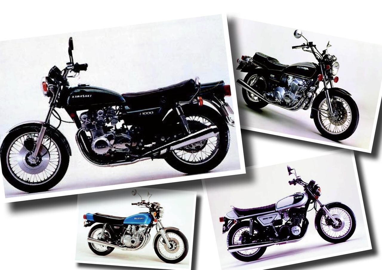 Z1000、エアラ、ジナナ！革新的なバイクが登場した70年代後半