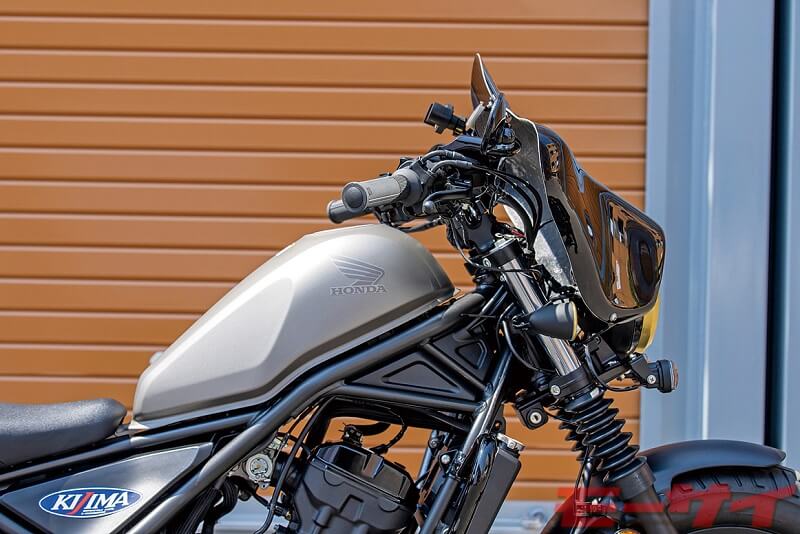 レブル250をロングツーリング専用マシンに キジマのオリジナルカスタム トランスコンチネンタルスタイル モーサイ 自動車情報サイト 新車 中古車 Carview