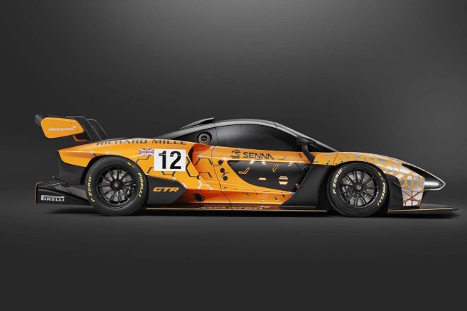 マクラーレン・セナのレーシングモデル『セナGTR』。テスト走行が11月から開始