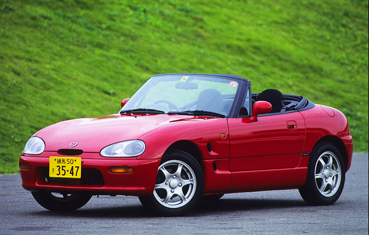 ニッポンの名車 前後ディスクにwウイッシュボーン スズキ カプチーノは軽と思えぬ贅沢な作り Web Cartop 自動車情報サイト 新車 中古車 Carview