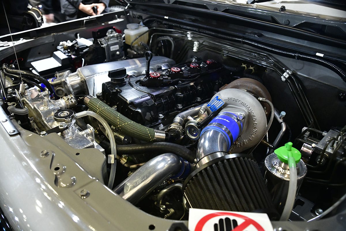 嘘でしょ ジムニーシエラで300馬力 トラスト製ターボを投入したオフ系モンスター 東京オートサロン スタイルワゴン ドレスアップナビ 自動車情報サイト 新車 中古車 Carview