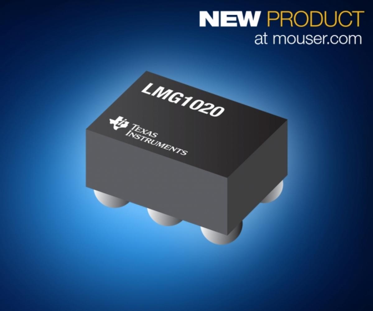 マウザー：高速LiDARおよびToFアプリケーションに最適な TI社製LMG1020 ローサイドGaNドライバの取り扱いを開始 