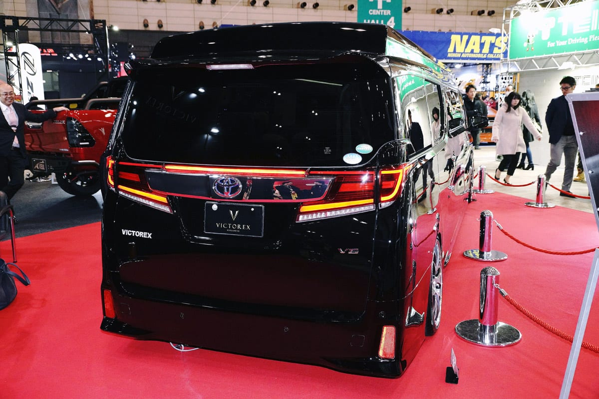公認車検を取得した全長7mのヴェルファイアが再降臨 東京オートサロン18 Auto Messe Web 自動車情報サイト 新車 中古車 Carview