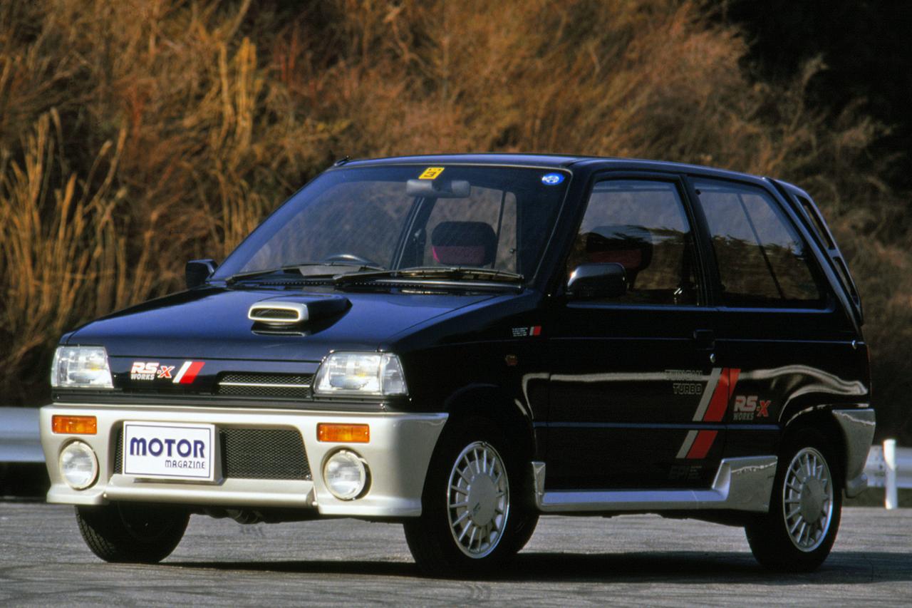昭和の名車 101 スズキ アルトワークスrs X 昭和62年 1987年 Webモーターマガジン 自動車情報サイト 新車 中古車 Carview