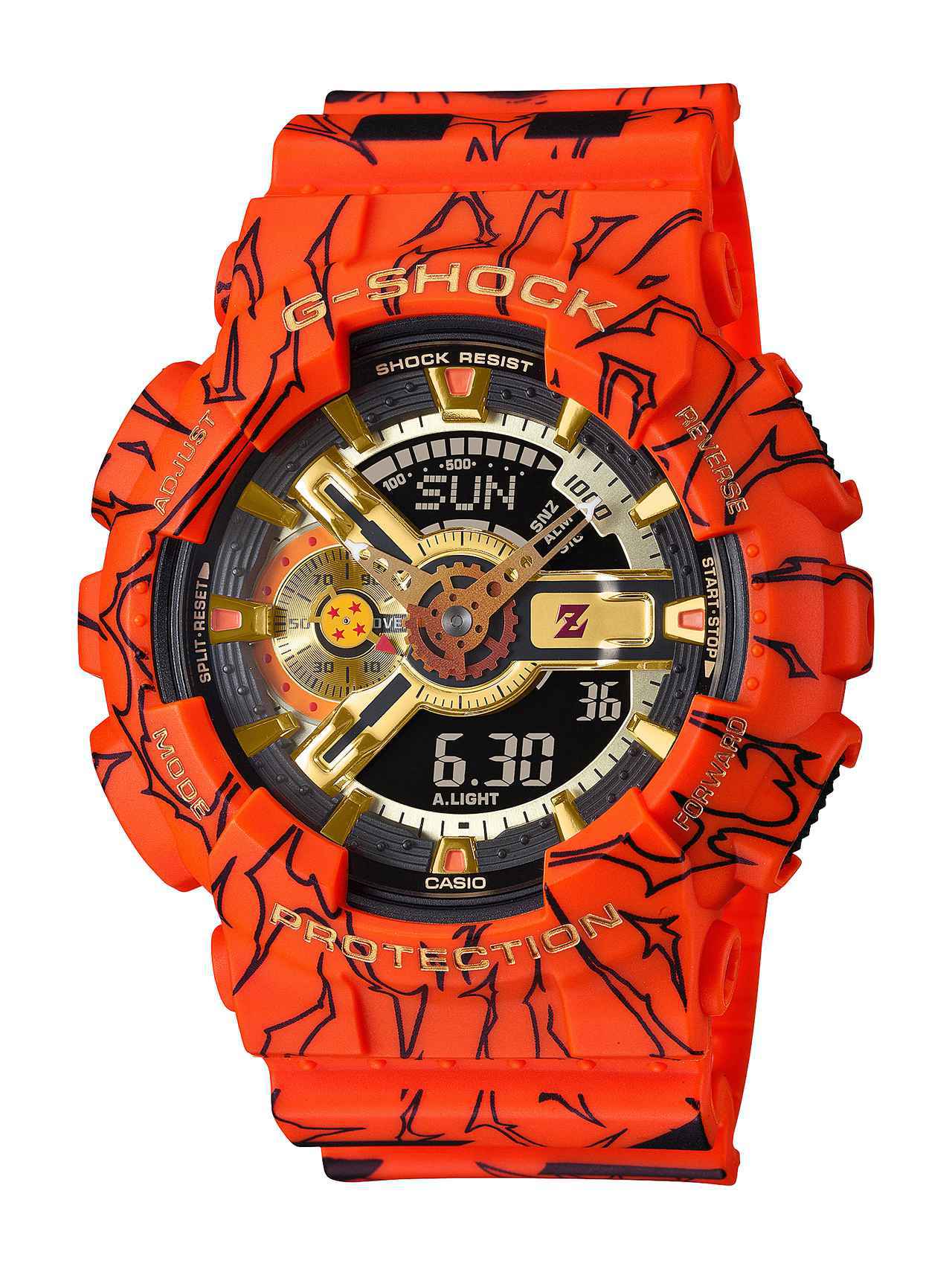 悟空とルフィ あなたはどっち派 アニメ ドラゴンボールz ワンピース のコラボg Shockが新発売 Webオートバイ 自動車情報サイト 新車 中古車 Carview