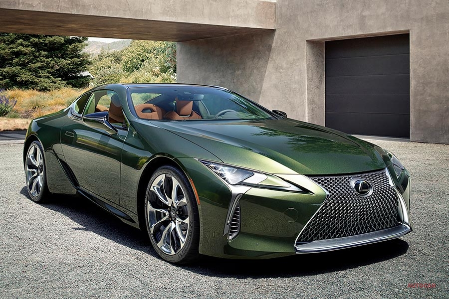 レクサスlc500 北米仕様 ノリ グリーン パールの限定車 インスピレーション シリーズ Autocar Japan 自動車情報サイト 新車 中古車 Carview