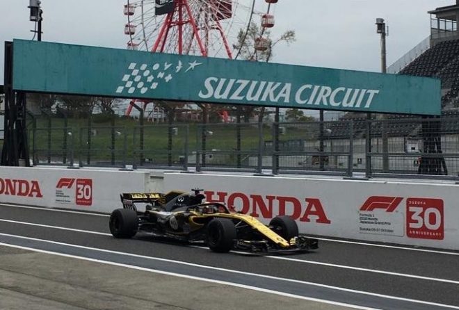 鈴鹿での2019年用F1タイヤ開発テストが終了。雨絡みの一日、ルノーが走行