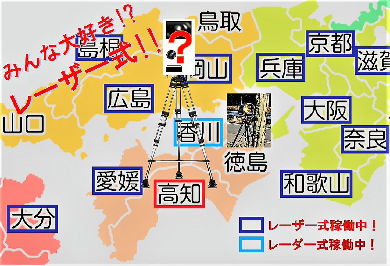 レーザー式ばかりがなぜモテる ちょっと異常な移動オービス選択率の偏重は スピード取締民間委託 への布石 Motorfan の写真 自動車情報サイト 新車 中古車 Carview