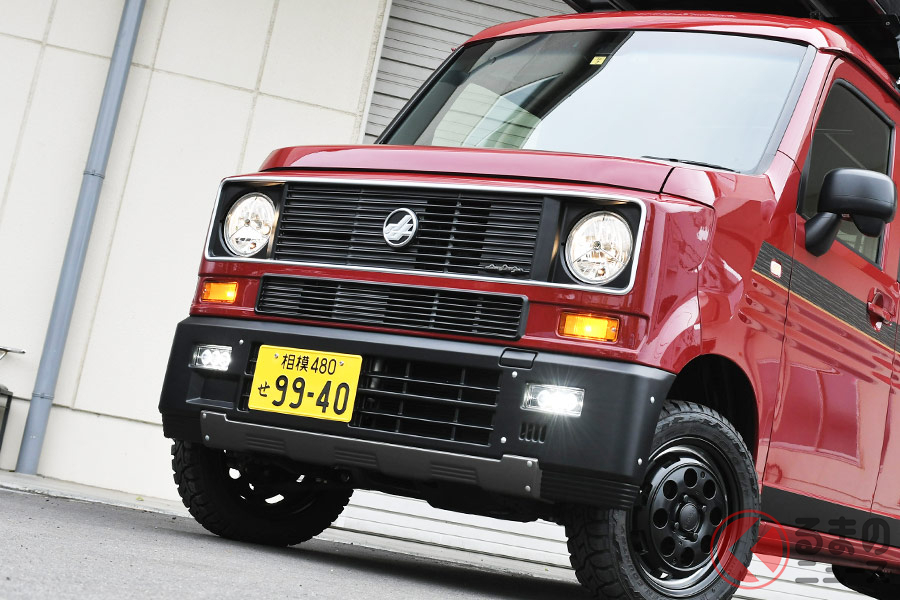 ホンダ N Van がレトロ調に大変身 80年代風カスタムを提案したワケとは くるまのニュース 自動車情報サイト 新車 中古車 Carview