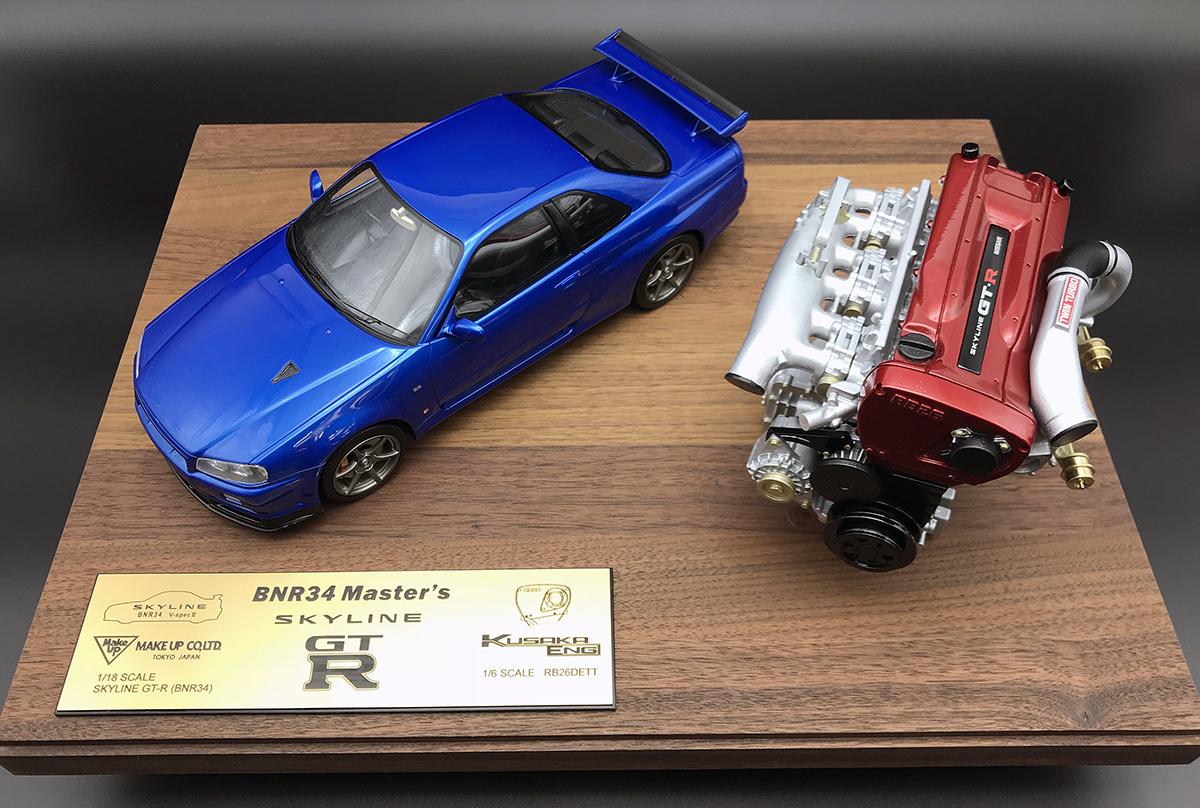 オーナー以外も必見 車体とエンジンの超精巧スケールモデルにr34gt Rが登場 Web Cartop 自動車情報サイト 新車 中古車 Carview
