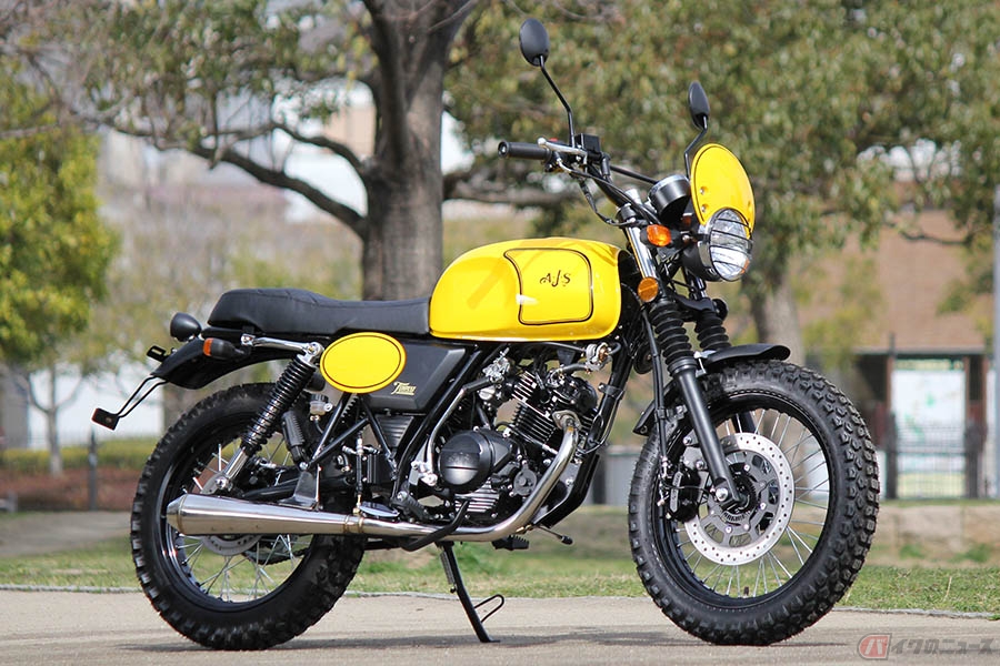 原二免許で楽しめるajs Tempest Scrambler 125 年モデル登場 小排気量でも本格仕様のスクランブラー バイクのニュース 自動車情報サイト 新車 中古車 Carview