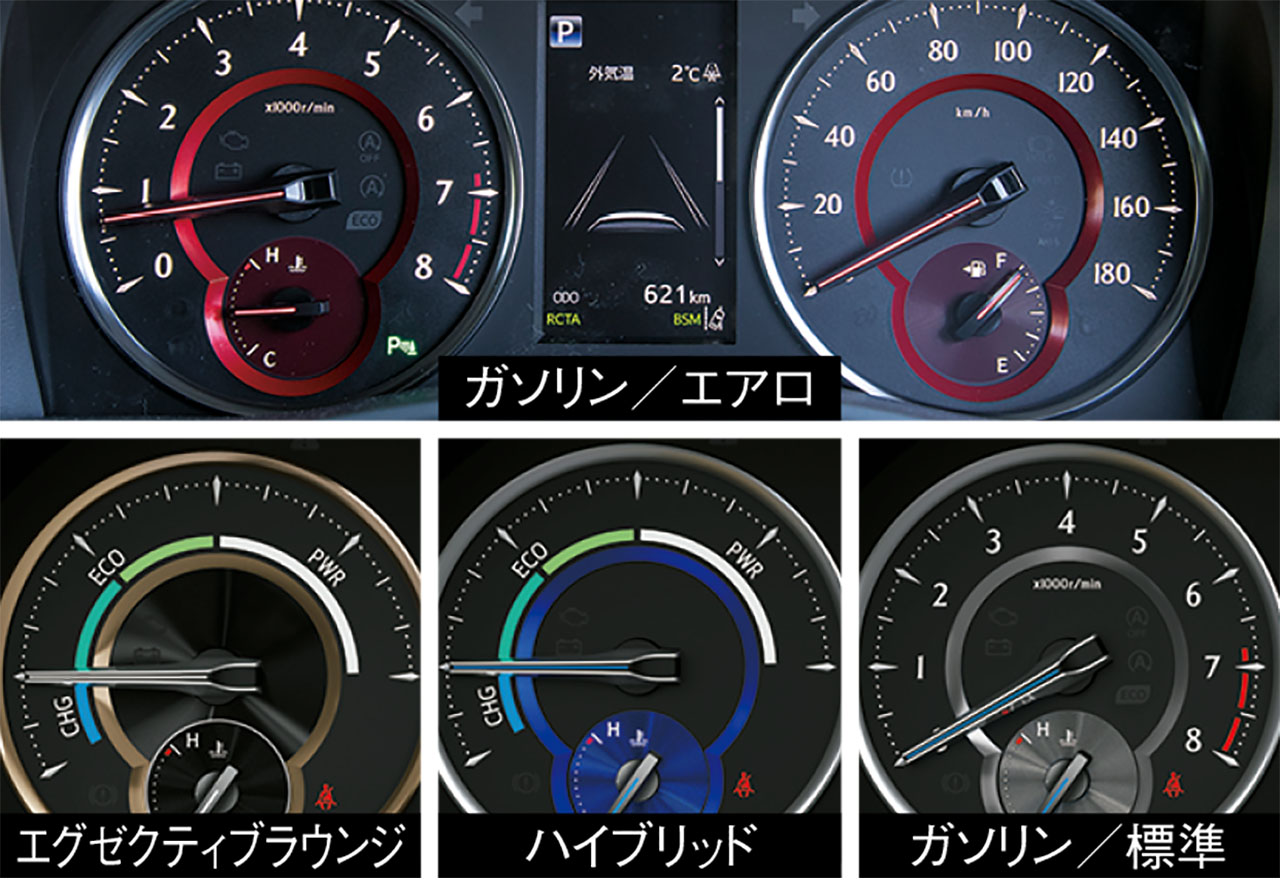30アルファード 30ヴェルファイア スピードメーター