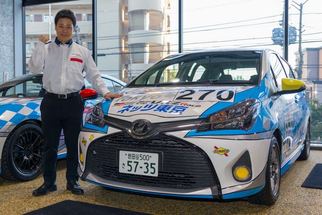 長野五輪金メダリストの清水宏保 ネッツトヨタ東京から18年のヴィッツレースに参戦 Autosport Web 自動車情報サイト 新車 中古車 Carview