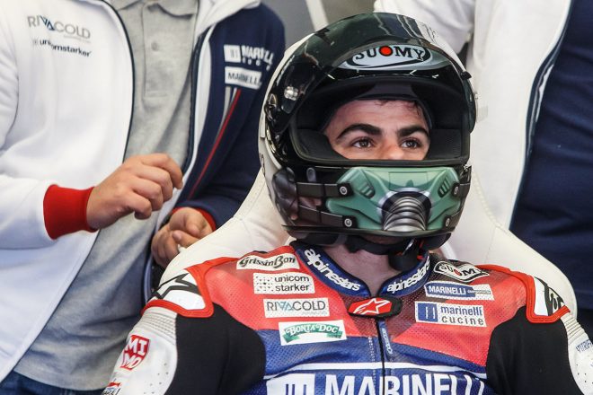 MotoGPサンマリノGPのMoto2決勝で危険行為犯したフェナティ解雇。チームが発表