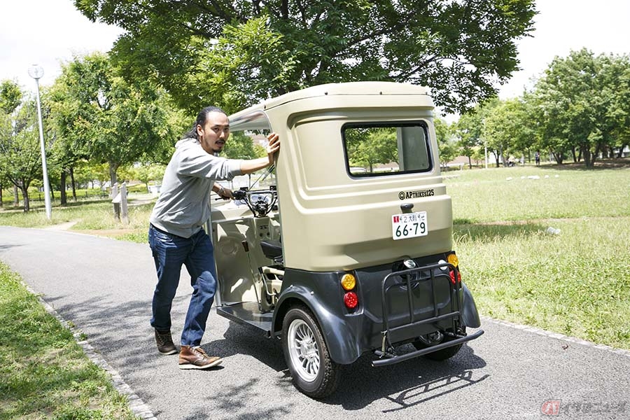 125ccトライク Aptrikes125 は女性でも取り回し可能 コインパーキングの利用は可能 バイクのニュース 自動車情報サイト 新車 中古車 Carview