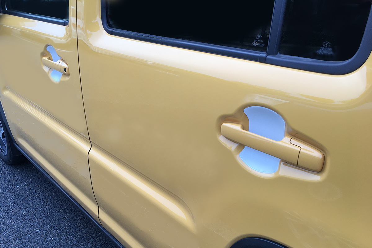 恐るべき傷の密集地帯 結局２つしかないクルマのドアハンドルまわりの対策とは Auto Messe Web 自動車情報サイト 新車 中古車 Carview