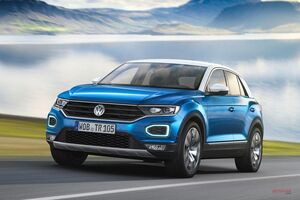 VW新コンパクトSUV「T-Roc」　実車公開　ティグアンとの関係は？