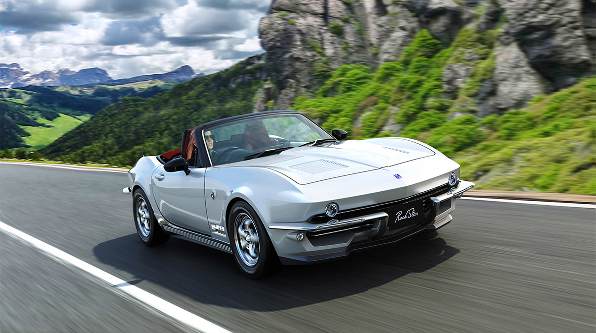 やんちゃ スタイリッシュ 楽しさ 光岡50周年記念の２シーターオープンカー ロックスター 発表 Auto Prove 自動車情報サイト 新車 中古車 Carview