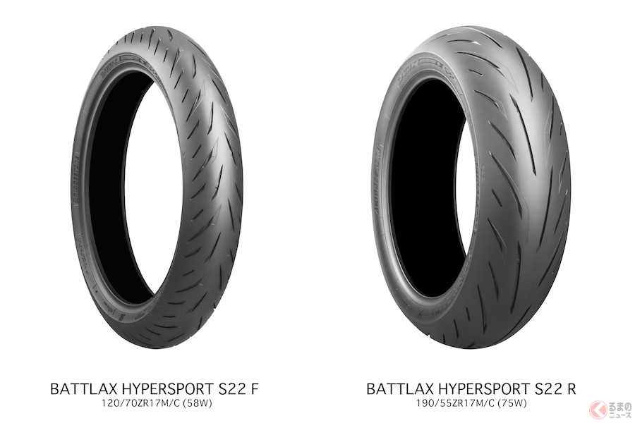 ブリヂストン「BATTLAX HYPERSPORT S22」、カワサキ「Ninja ZX-6R」も採用　新車装着タイヤとして選ばれる理由とは