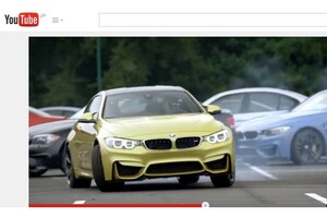 BMW USA、M4のドリフト映像を公開