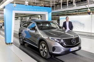 メルセデス、新世代EV EQC400 4MATICの生産を開始。本国では同時に受注開始