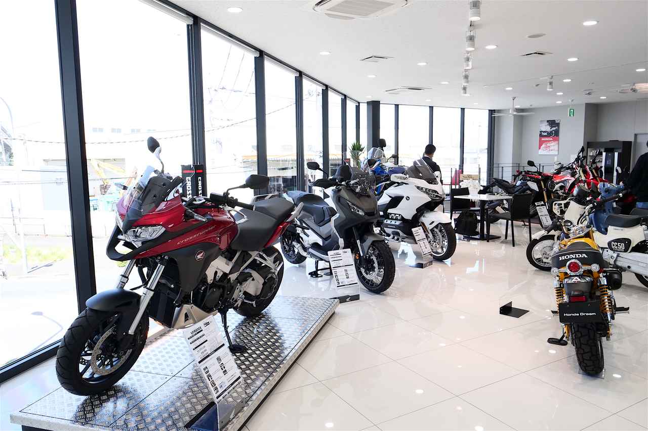 ホンダドリーム店の新店舗 ホンダドリーム戸田美女木 がオープン Webオートバイ 自動車情報サイト 新車 中古車 Carview