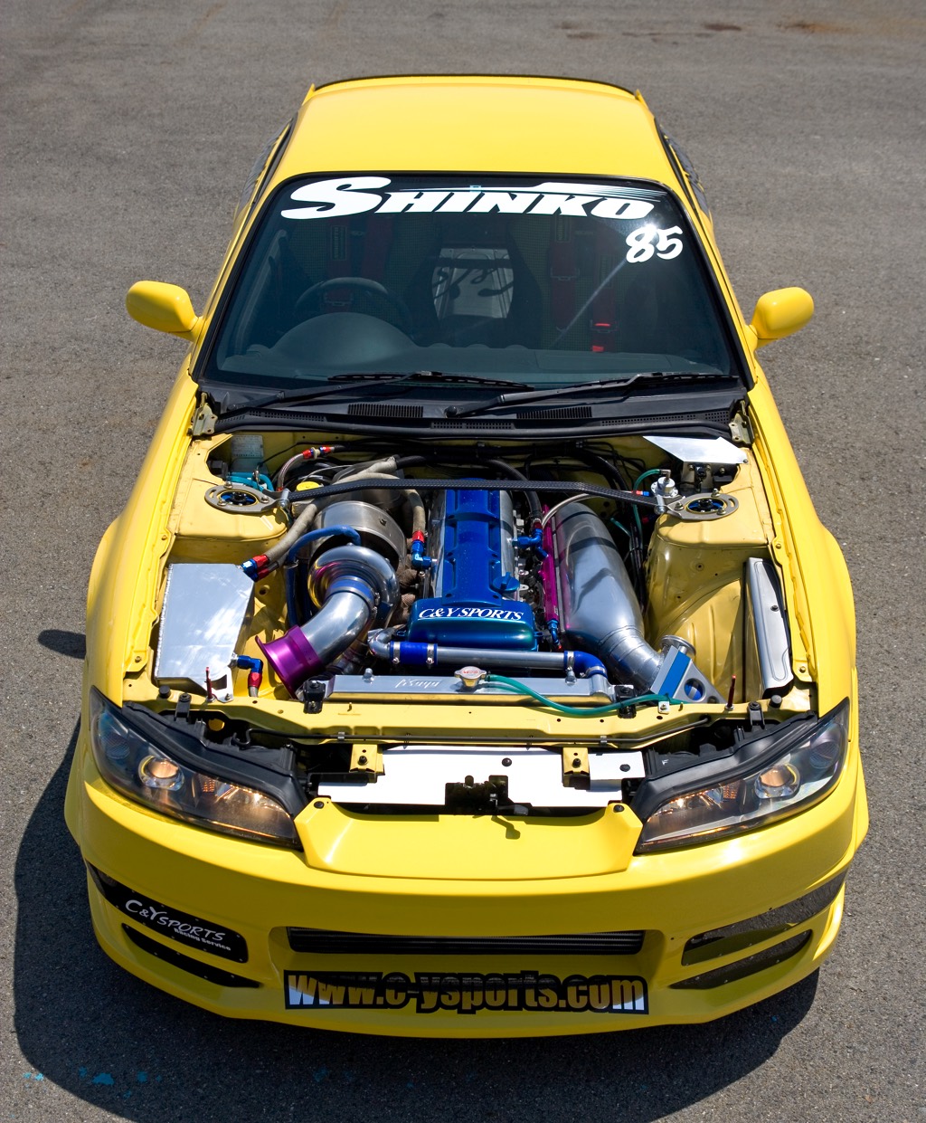 S15シルビアに900馬力の2jzとエアシフターを搭載 車検もパスできる異色のゼロヨンスペシャル Web Option 自動車情報サイト 新車 中古車 Carview