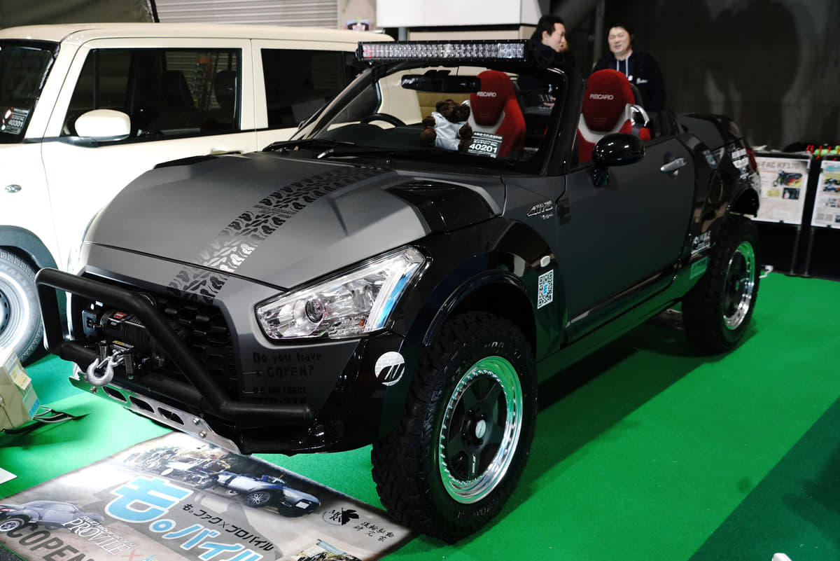 最強の雪道走破性能をもつダイハツ コペン 車高だけでなく駆動方式も変更 Auto Messe Web 自動車情報サイト 新車 中古車 Carview